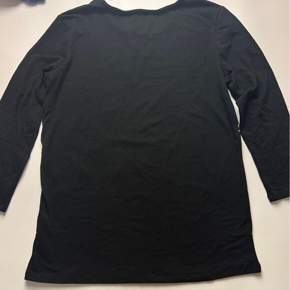 Rebecca Malone Women’s Three Quarter Sleeve Printed Blouse Sz S NWT - Picture 7 of 7